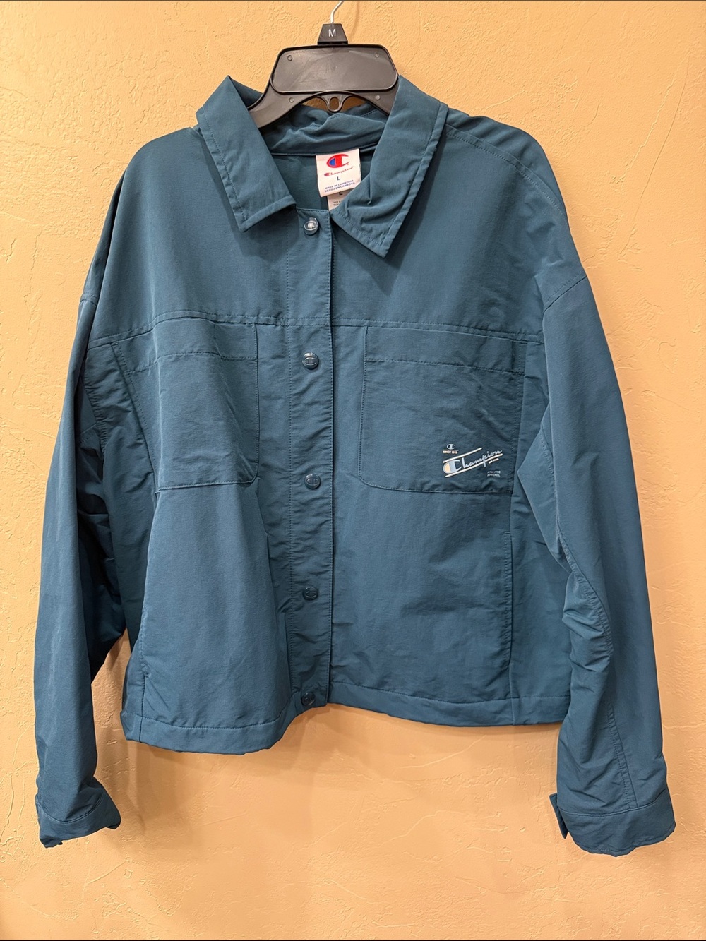 Champion Women's Teal Utility Button Jacket